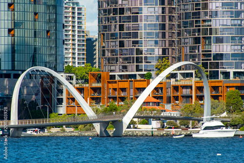 Elizabeth Quay Bridge - Perth - Australia
