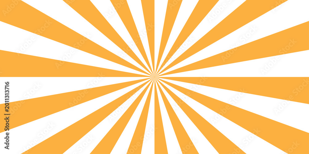 Obraz premium abstract orange and white retro with sunburst pattern orange and white design. Vintage sunrays illustration swirl line. sun beam vector banner design and comic burst gradient concept pa
