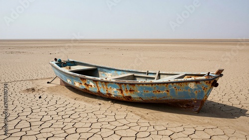 Shrinking Aral Sea Shore