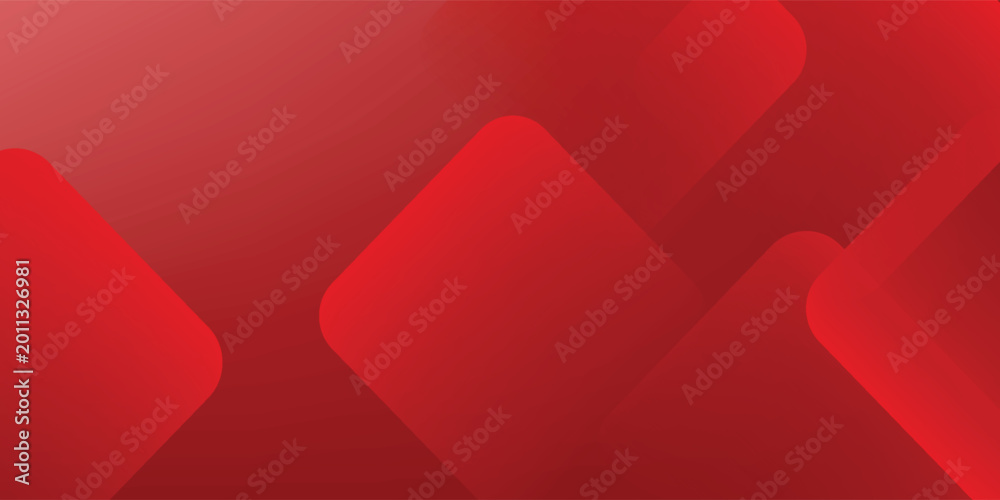 Fototapeta premium Red abstract modern background. Suit for business, institution, conference, party, Vector illustration