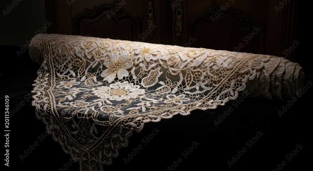 Intricate Lacework Tapestry Detail 356 v2-6x