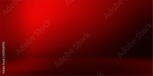 Fotografie Gradient red background showcases smooth transition of a singular color, perfect for abstract concept