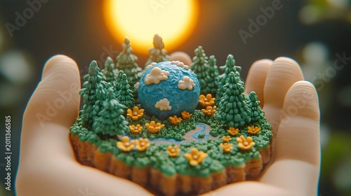 Environmental Protection Represented in Claymation Art