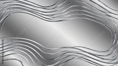 Smooth Organic Forms Minimal Abstract Background