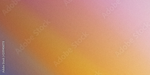 Foto Soft gradient background with warm orange and purple hues featuring subtle grainy texture for artistic creative design