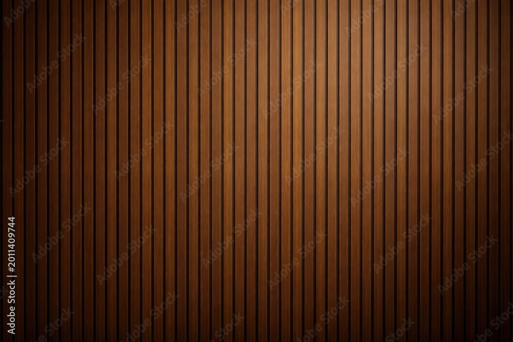 Fototapeta premium vertical linear striped brown background panel with copy space