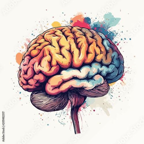 Brain Abstract Design Very Cool