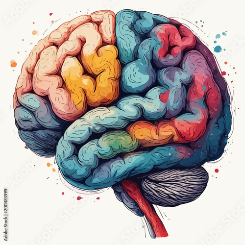 Brain Abstract Design Very Cool