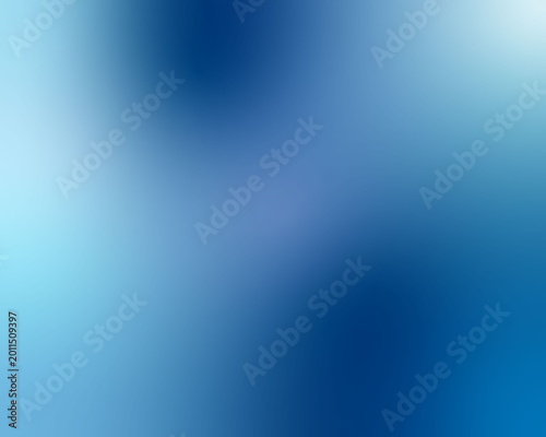Modern Blue Abstract Gradient Background with Smooth Blur Texture and Soft Light