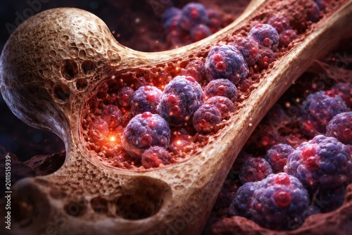Understanding the pathology and progression of myeloma bone marrow cancer
