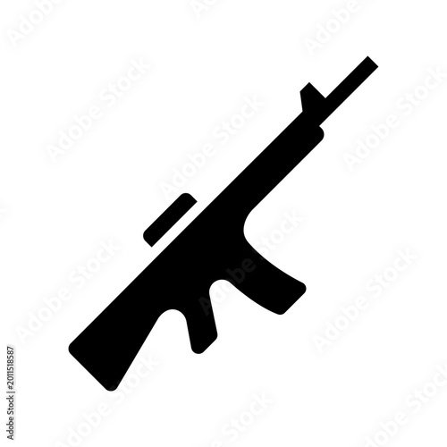 фотографія Assault rifle icon