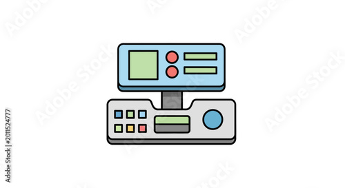 Retro Computer System or Old School Gaming Console Icon Free Download Retro Computer System or Old School Gaming Console Icon - GFXLoad