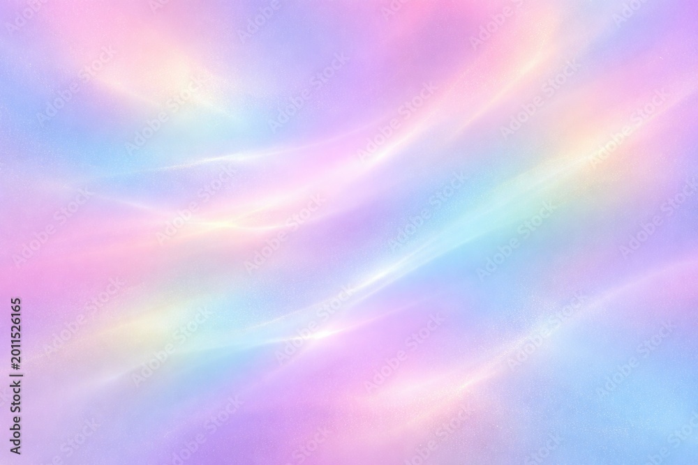 Obraz premium Soft pastel gradient iridescent texture as background