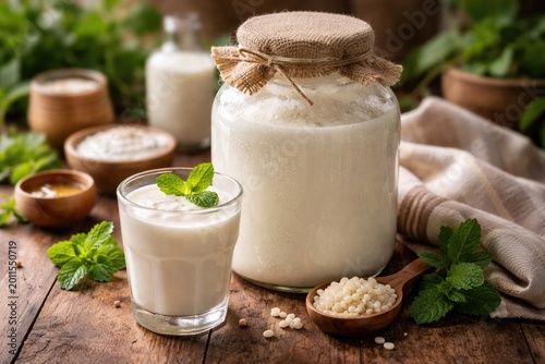 Healthy probiotic rich ferm...