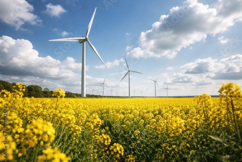 Wind turbines generating po...