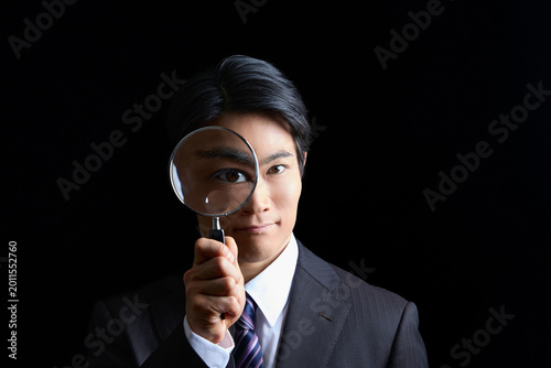 Foto 問題解決をイメージする男性ビジネス人物