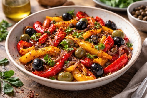Mediterranean style grilled...