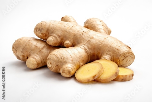 Ginger root isolated agains...