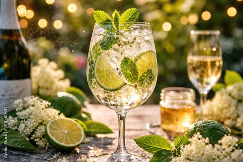 Sparkling Hugo Spritz cockt...