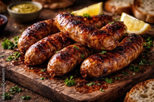 Grilled Portuguese Alheira ...