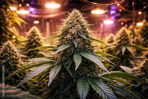 Growing heavy bud cannabis ...