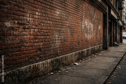 Visual backdrop of a worn b...