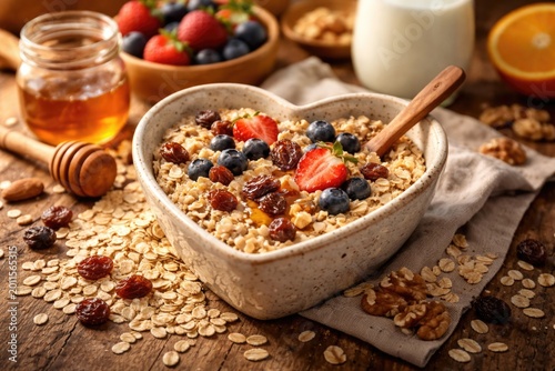 Wholesome breakfast option ...