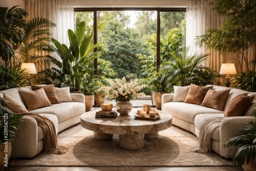 welcoming living room boast...