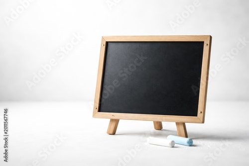 Miniature black chalkboard ...