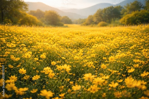 Vast area covered in lively...