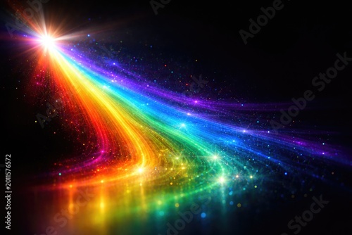 diffused spectrum of bright...