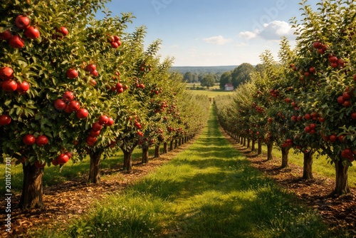 Scenic farmland landscape s...