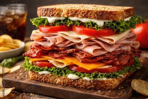 Multi layer sandwich featur...