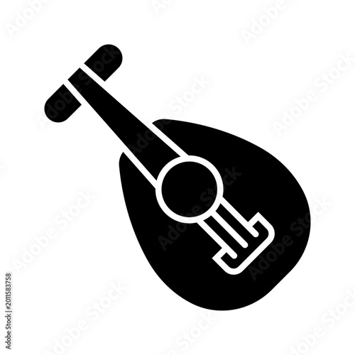Foto Baglama lute icon