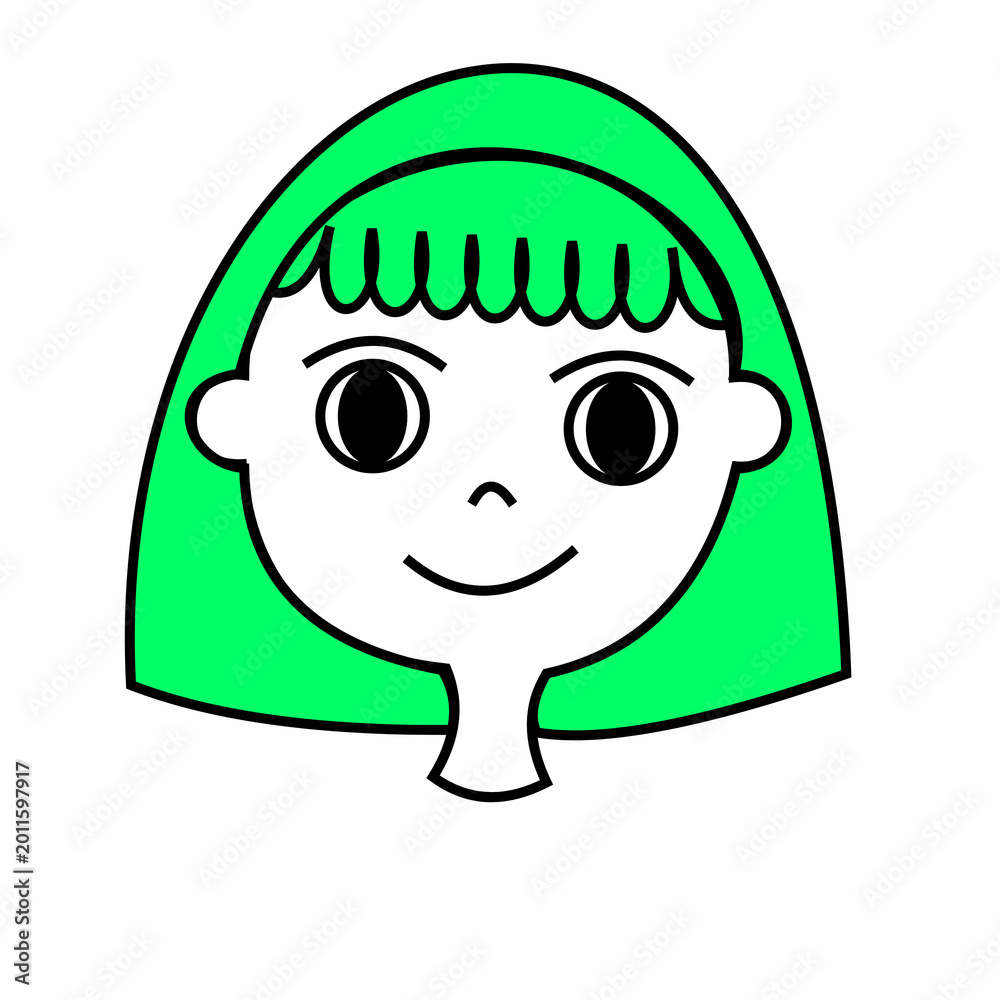 Obraz premium Girl smiling 