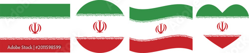 Foto Iran flag illustrator country flags symbol National Collection International  Se