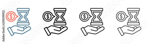 Photos Scarcity Icon Collection Set Different Style