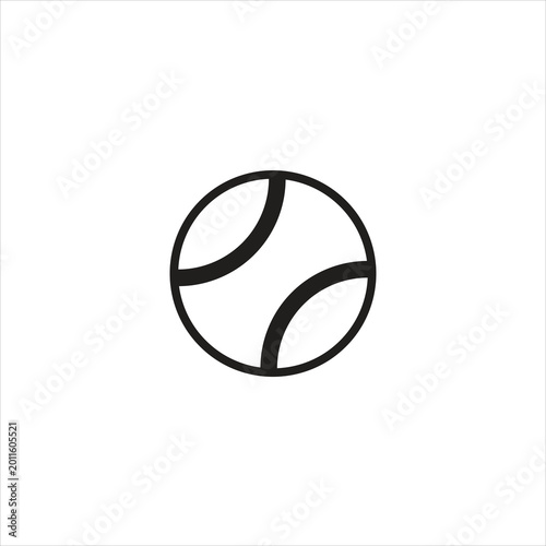 volleyball ball isolated on white background