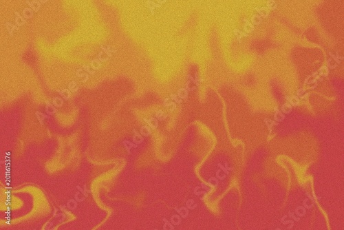Cuadro en lienzo Abstract, multiple colors combined, flame patterns, radiation, heat, grain texture, used to create backgrounds, patterns without definite shapes mixed with many colors, printed patterns