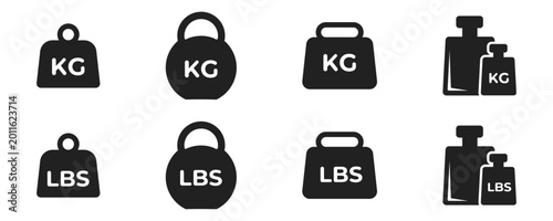 Fotografía Kilogram weight icon