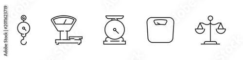 Fotografía Kilogram weight icon. Weight icons. Vector illustration.
