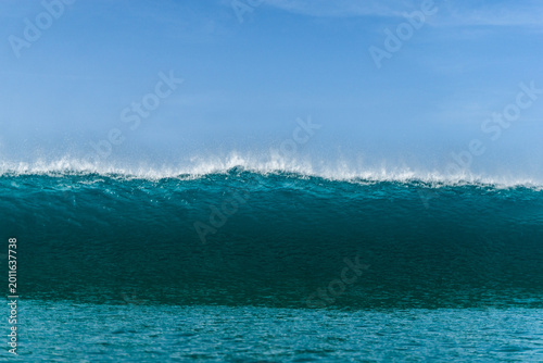 Foto stunning wave amazing colours