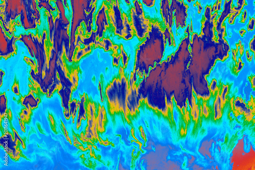 Abstract  Ebru Marbling Texture Background