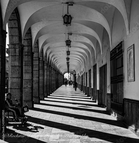 La Plaza de Armas in Arequipa, Perú