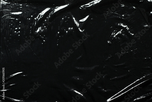 Transparent Plastic Wrap Background Surface Texture, Photo Overlay Effect with Screen Mode Overlay, Empty Space Design Template
