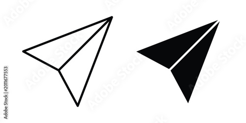 Fotografía send Message icon. Vector icons for design projects