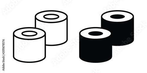 Tablou pe pânză Sushi icon. Vector icons for design projects