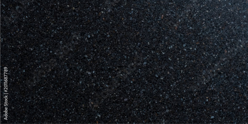Obraz na płótnie Black asphalt road texture background with rough dark grey stone surface pattern