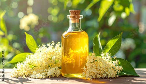 Holunderblütensirup