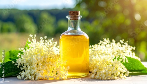Holunderblütensirup